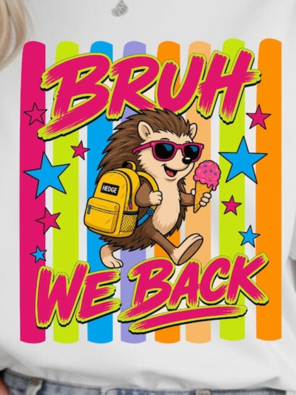 Back To School Shirt, Bruh We Back T-Shirt - Picture 2 of 4